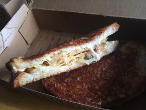 grilled cheese, chelsea, nyc, jalapenos, pepper jack, potato chips