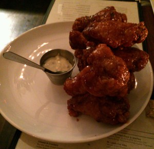 best wings nyc, Distilled, Tribeca, Public House