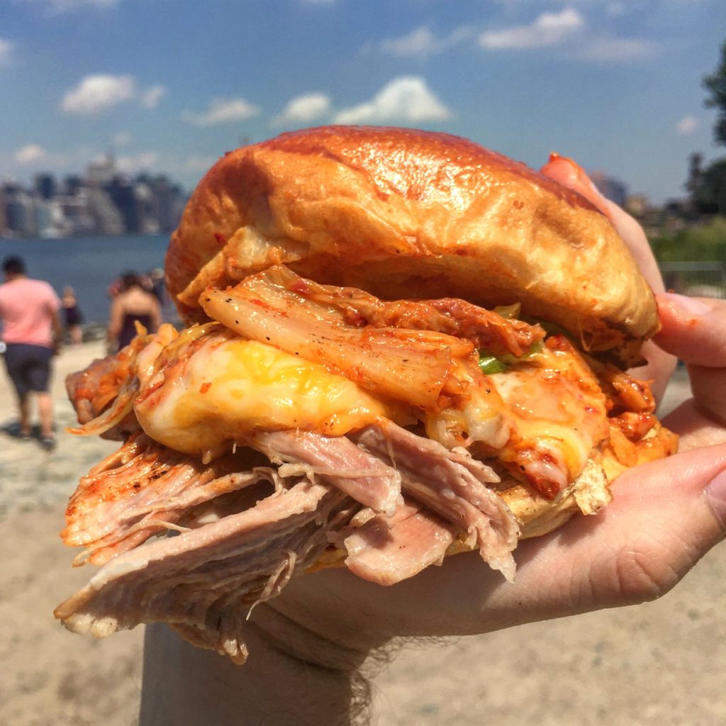 sandwich, smorgasburg, williamsburg, prospect park