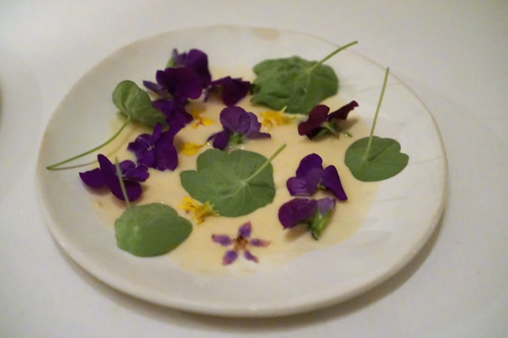 Edible Flowers Yogurt