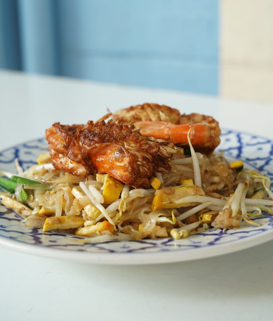 best street food Bangkok, Pad Thai, Prawn, Shrimp
